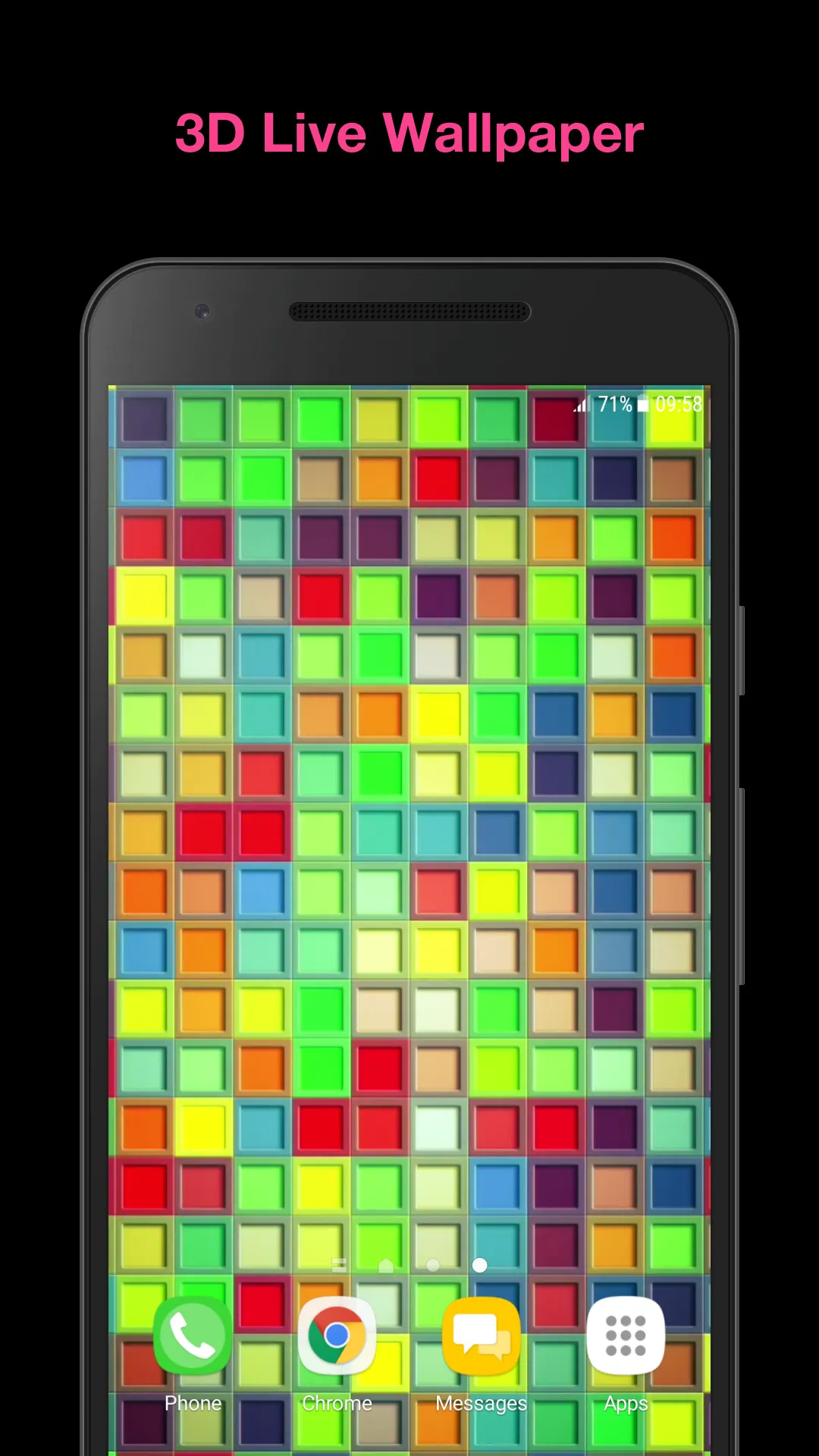 Mosaic Live Wallpaper | Indus Appstore | Screenshot