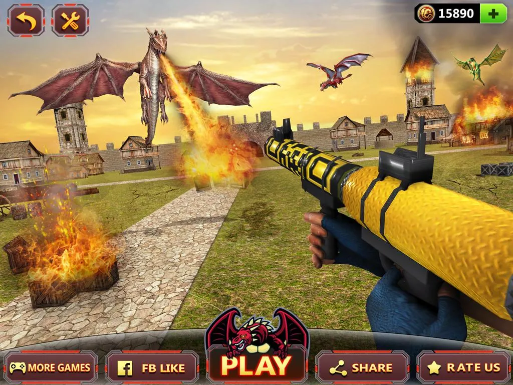 Flying Dragon Hunting: Dragons | Indus Appstore | Screenshot