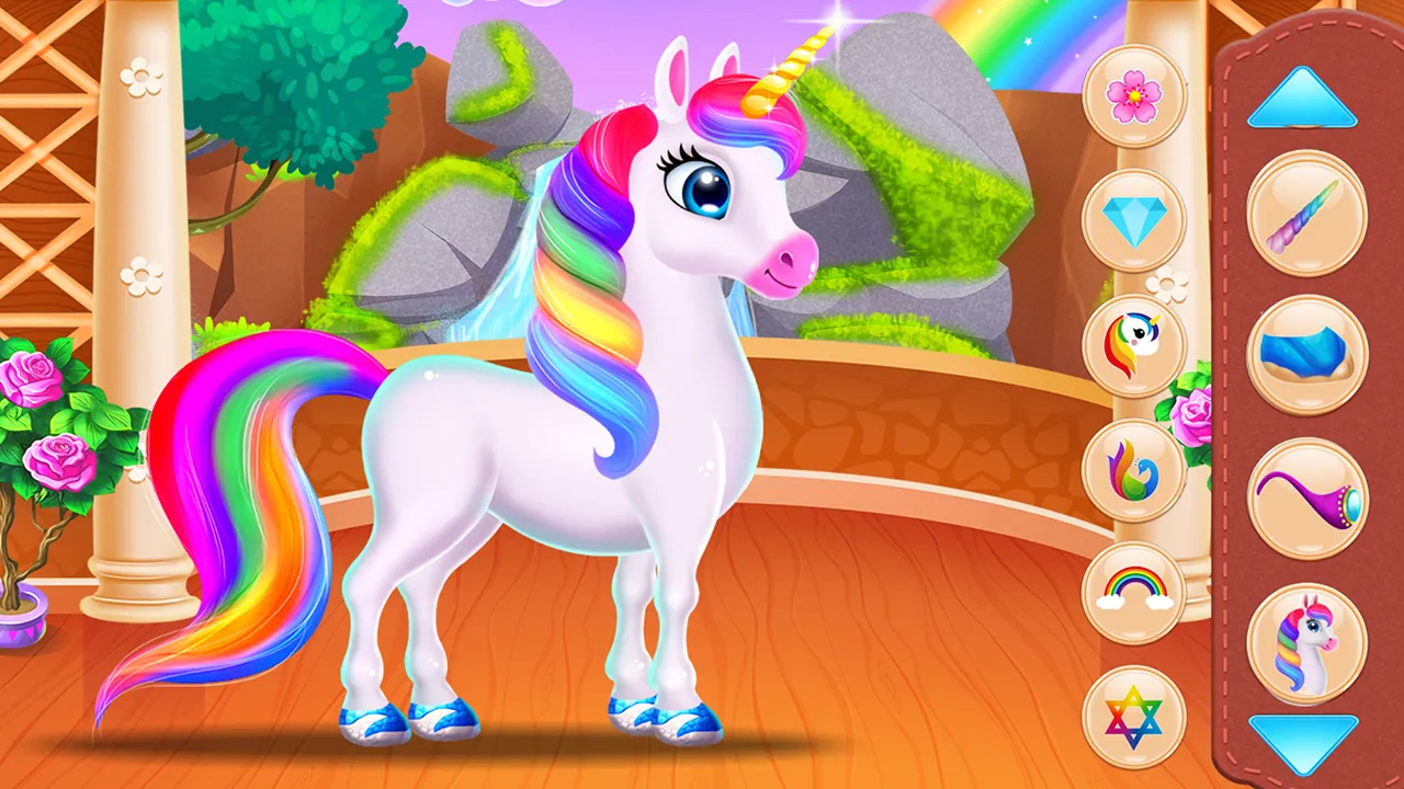 Rainbow Baby Unicorn Pet | Indus Appstore | Screenshot