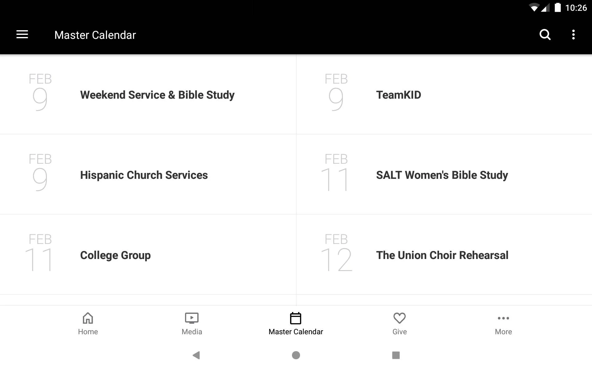 Shadow Hills Church | Indus Appstore | Screenshot