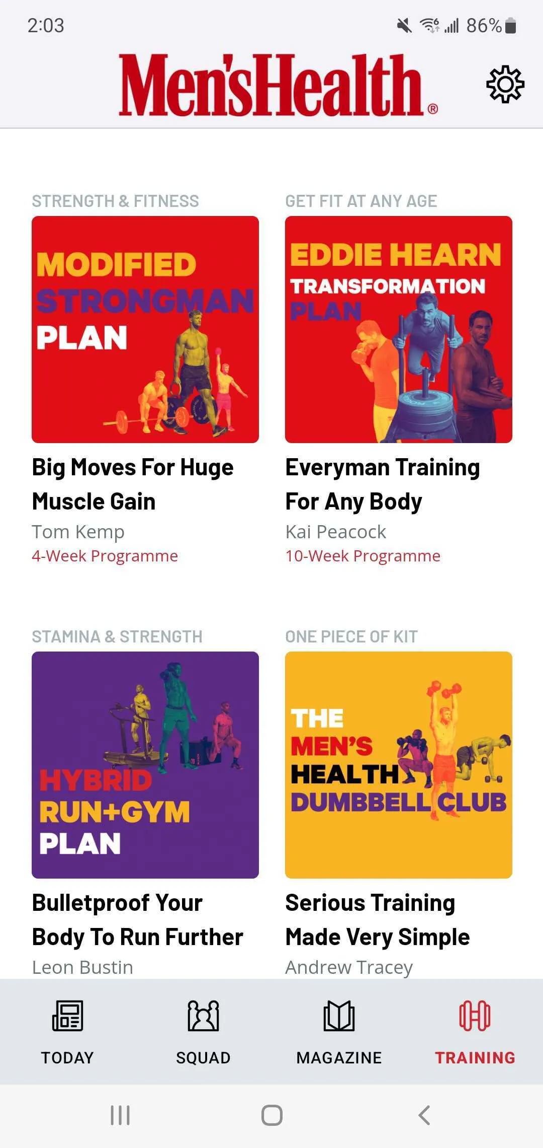 Men's Health UK | Indus Appstore | Screenshot