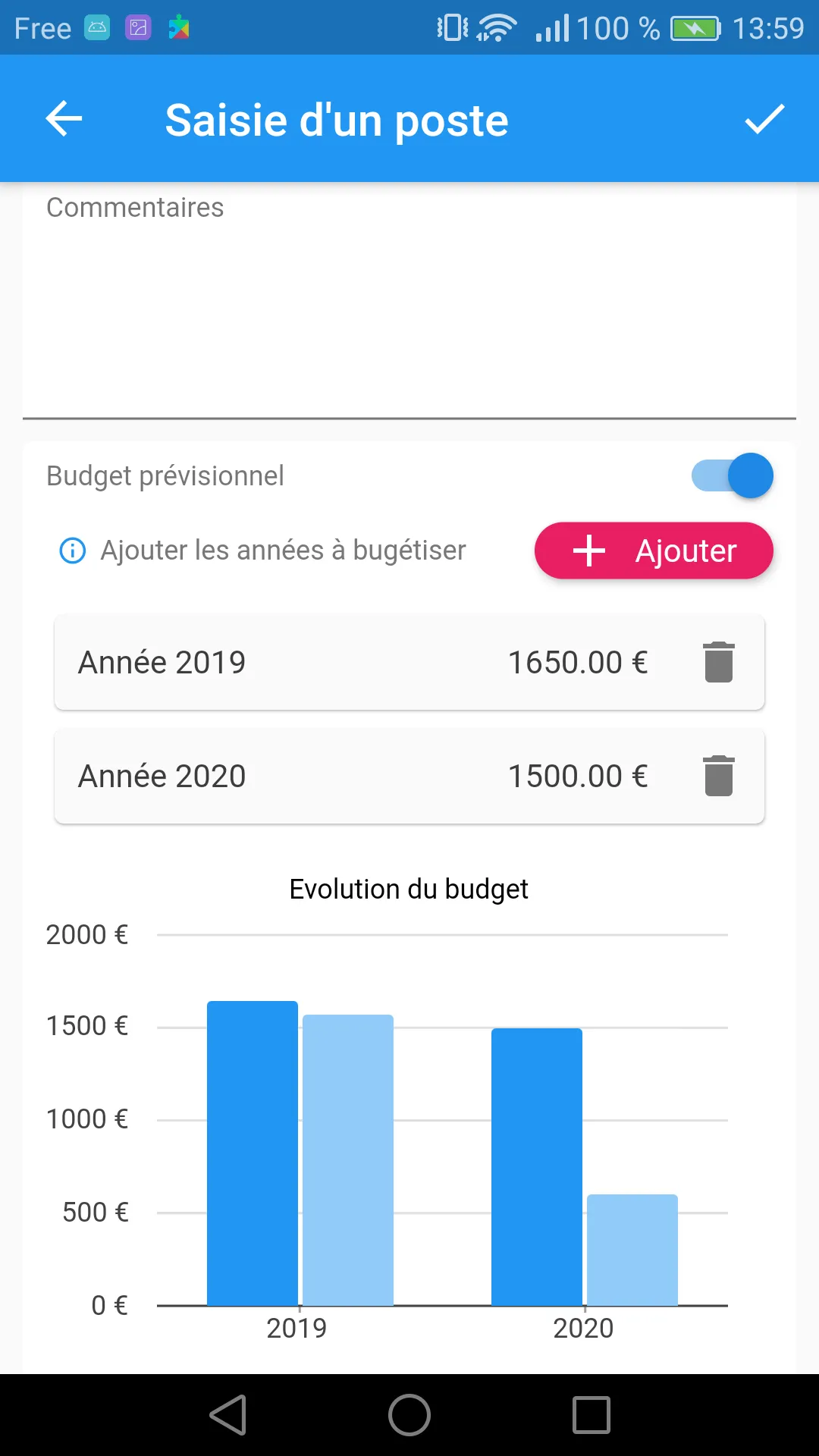 MaxiCompte : Gérer mon budget | Indus Appstore | Screenshot