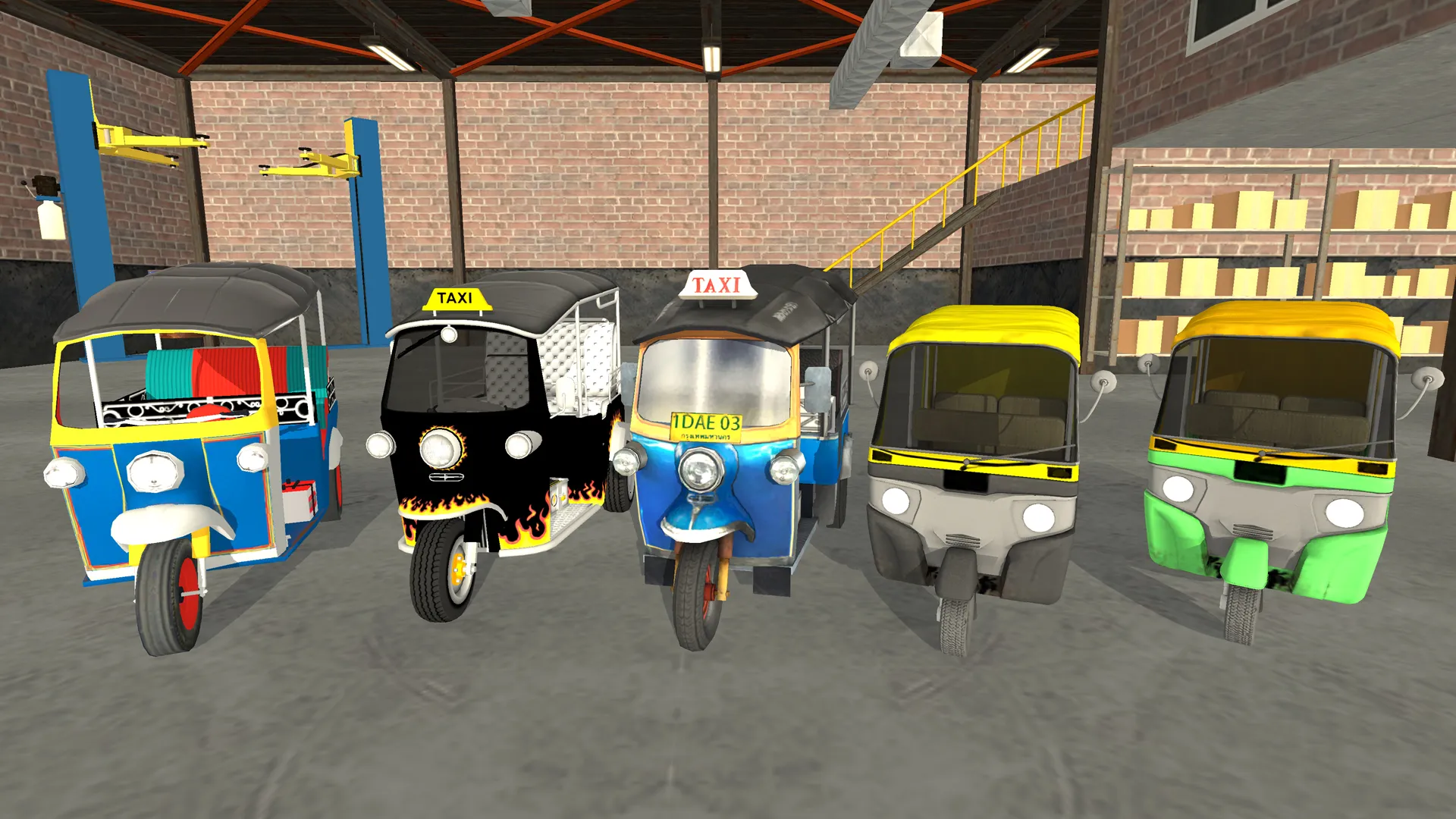 Tuk Tuk Auto Taxi Driving Game | Indus Appstore | Screenshot