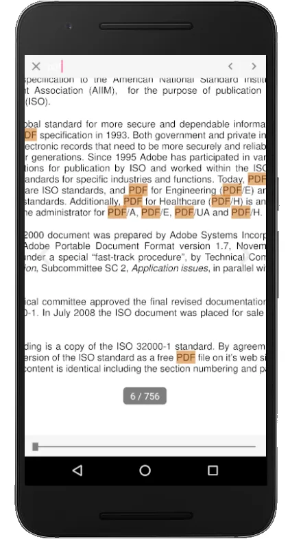 Fast PDF EPUB Reader Viewer | Indus Appstore | Screenshot