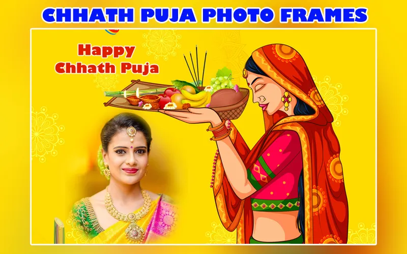 Chhath Puja 2023 Photo Frames | Indus Appstore | Screenshot