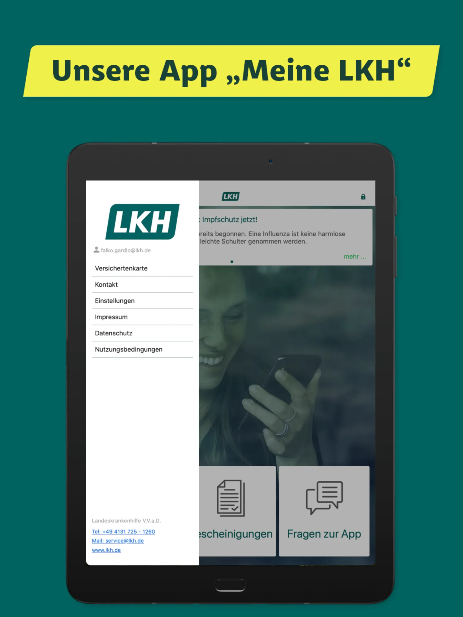 Meine LKH - Landeskrankenhilfe | Indus Appstore | Screenshot