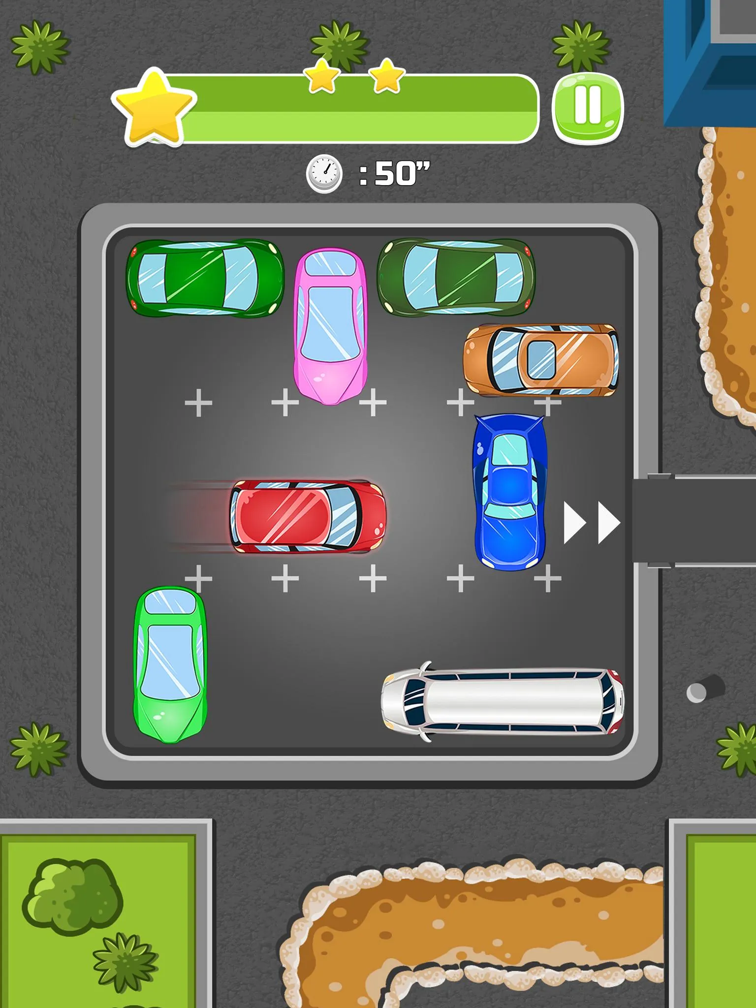 Parking Panic : exit red car | Indus Appstore | Screenshot