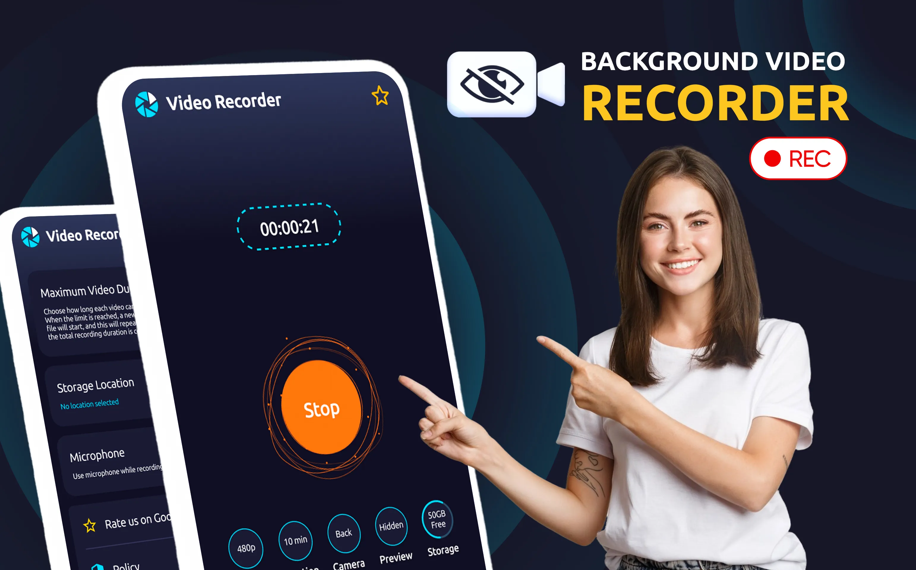 Background Video Recorder | Indus Appstore | Screenshot