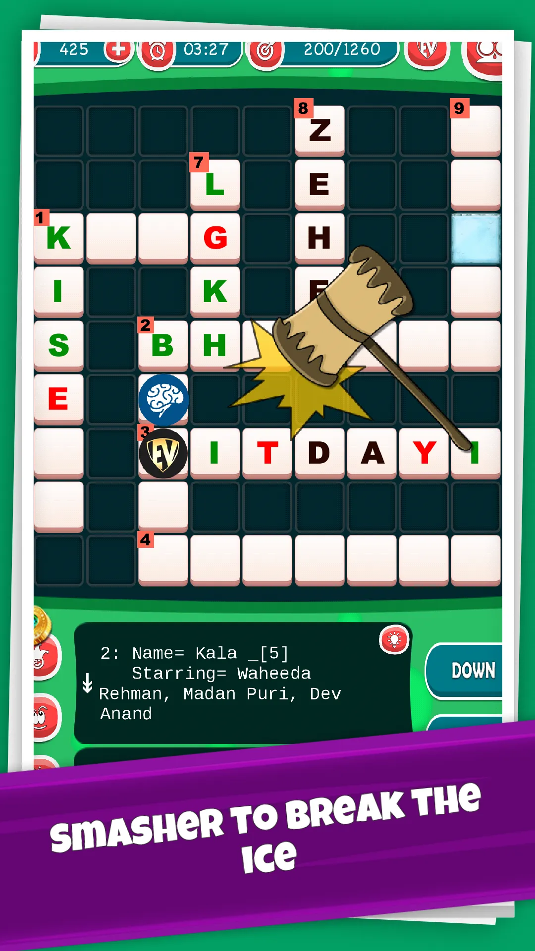 Bollywood Movies Crossword Puz | Indus Appstore | Screenshot