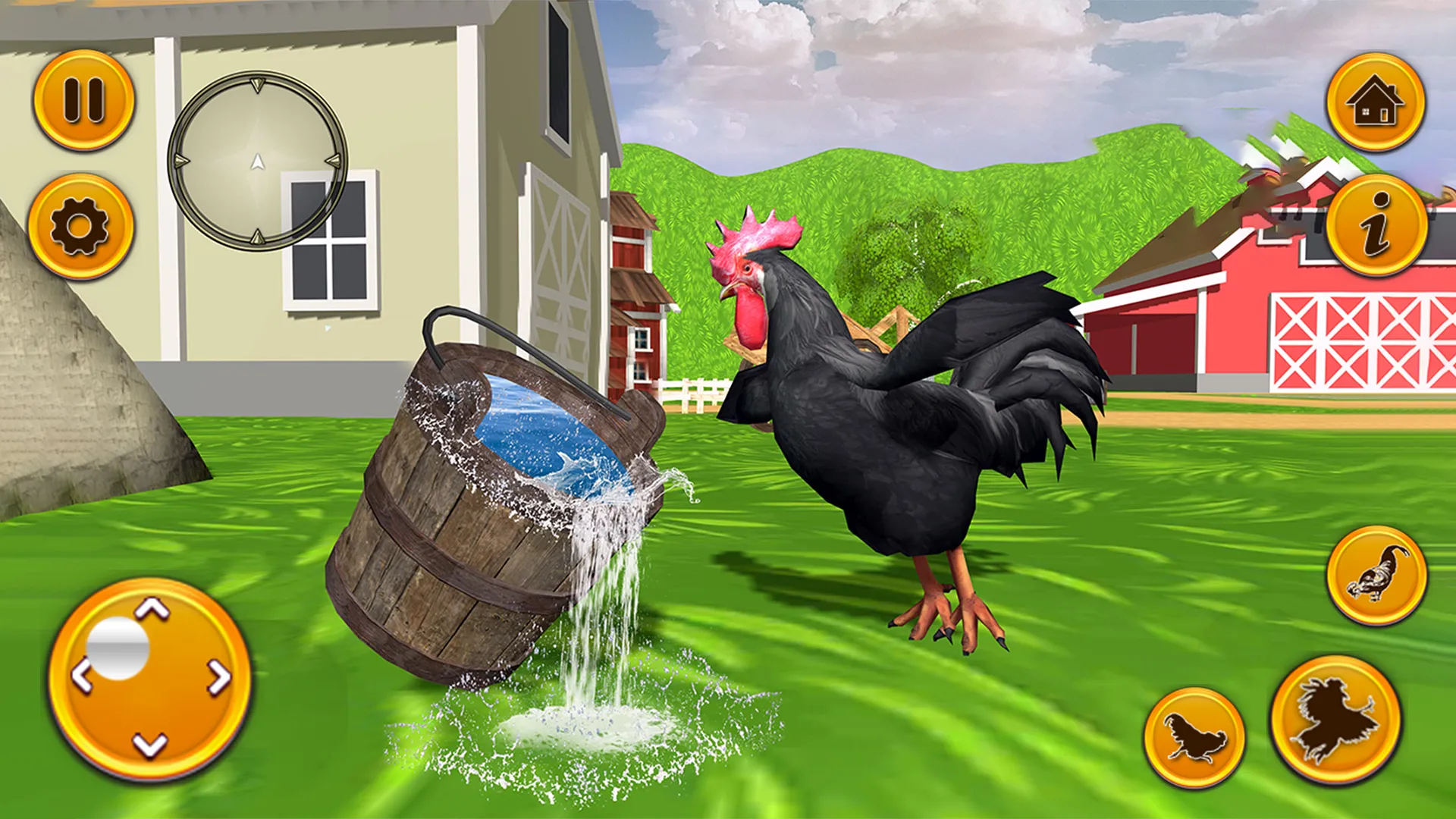 Rooster Family: Chicken Games | Indus Appstore | Screenshot