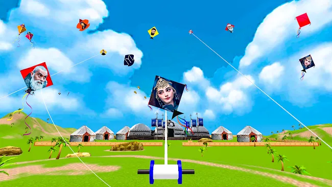 Osman Gazi kite flying 3d game | Indus Appstore | Screenshot