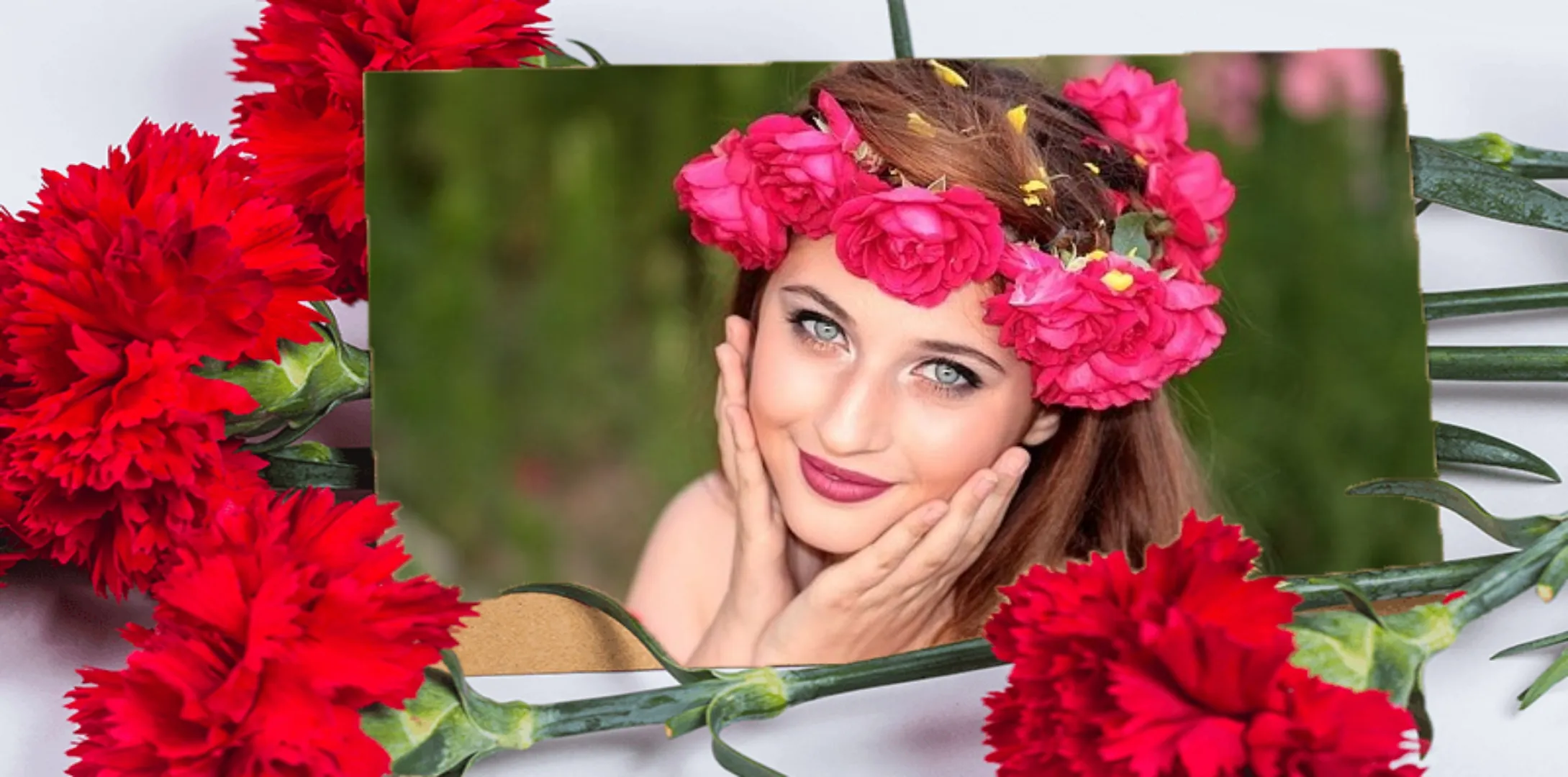 Rose Photo Frame | Indus Appstore | Screenshot