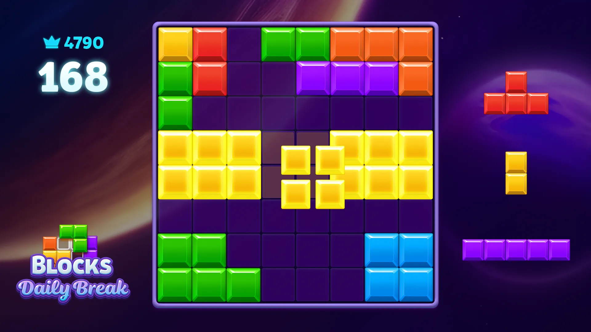 Blocks Daily Break Puzzle Game | Indus Appstore | Screenshot
