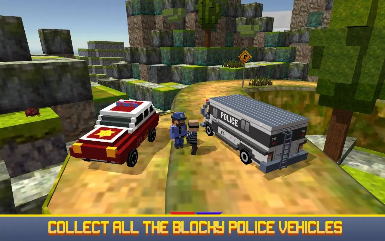 Blocky San Andreas Police 2017 | Indus Appstore | Screenshot