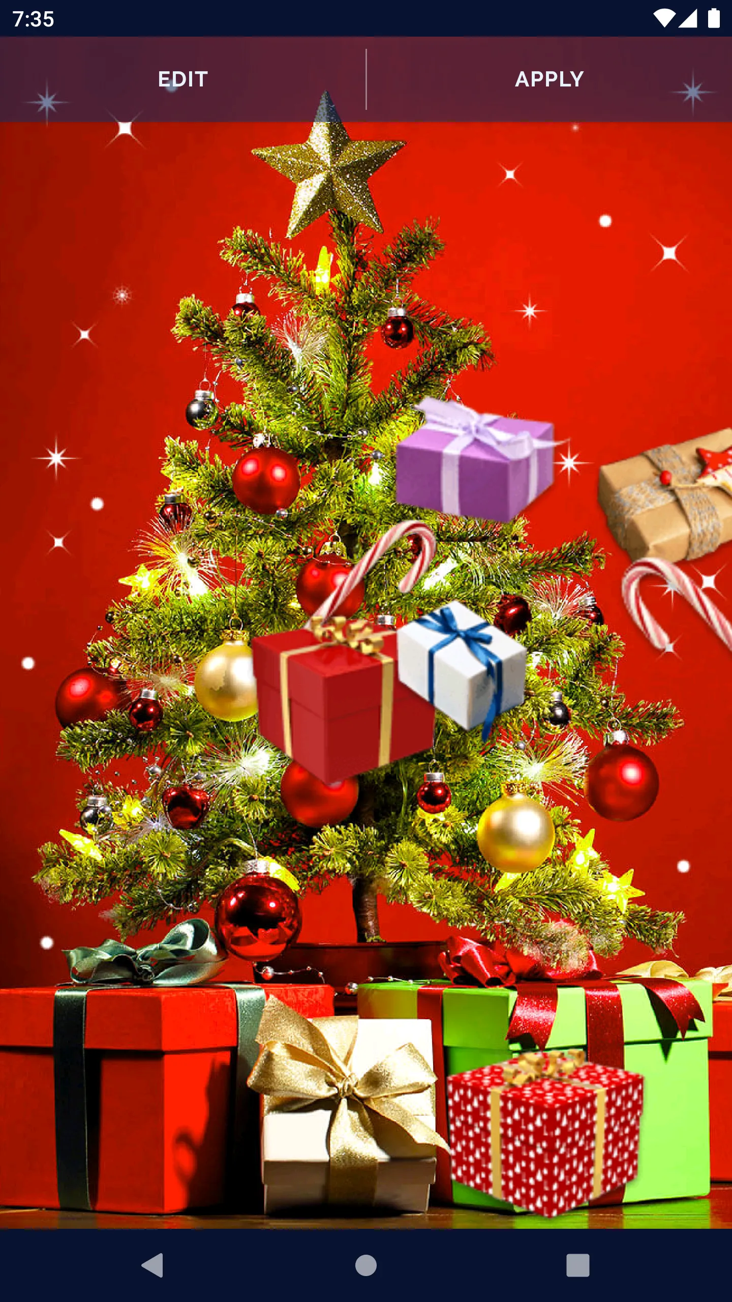 Christmas Live Wallpaper | Indus Appstore | Screenshot