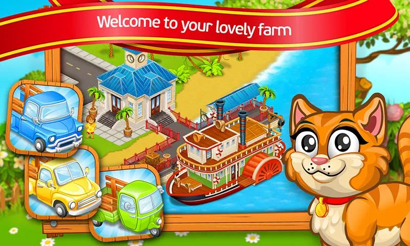 Farm Town: Cartoon Story | Indus Appstore | Screenshot