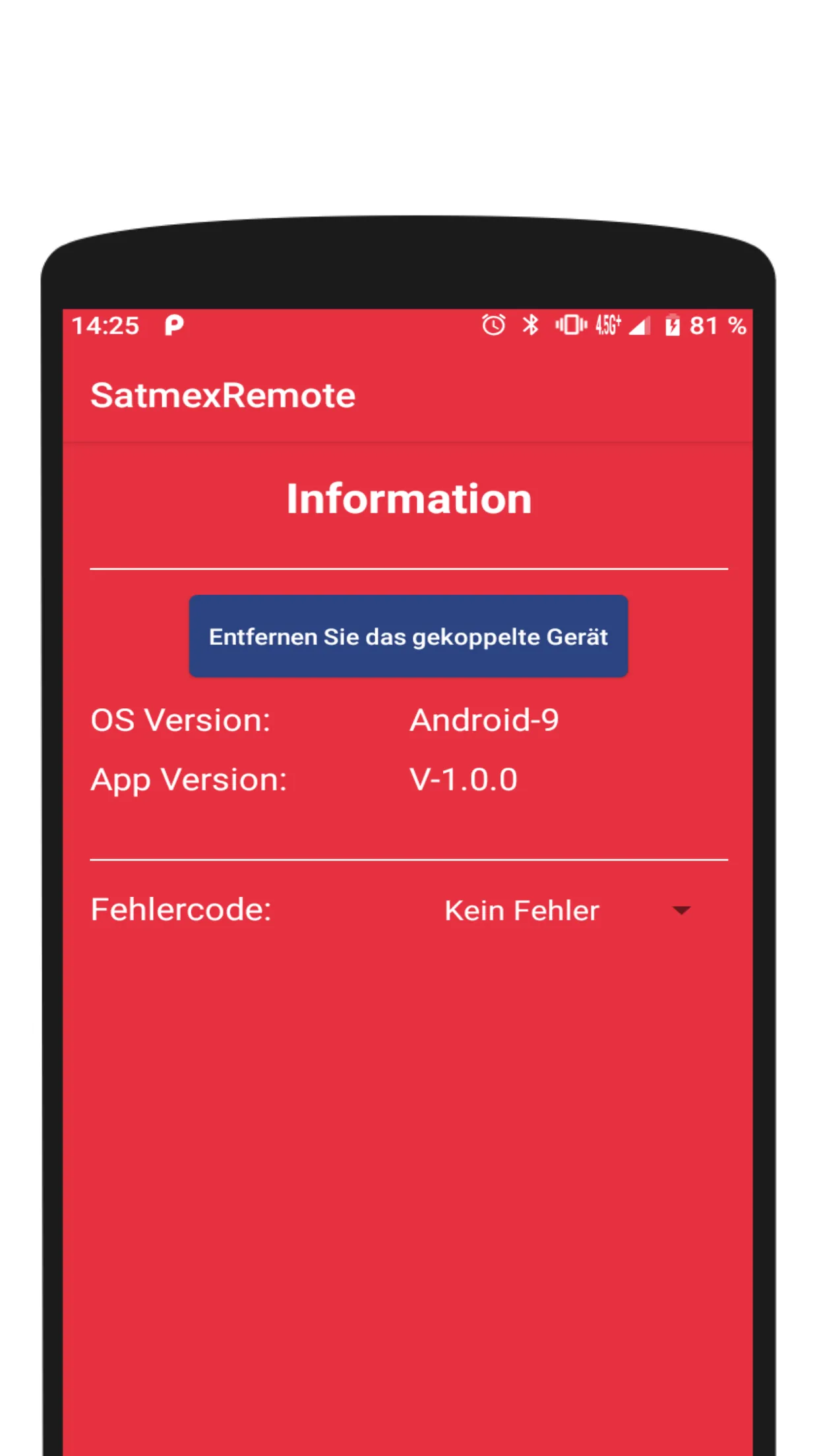 SatmexRemote | Indus Appstore | Screenshot