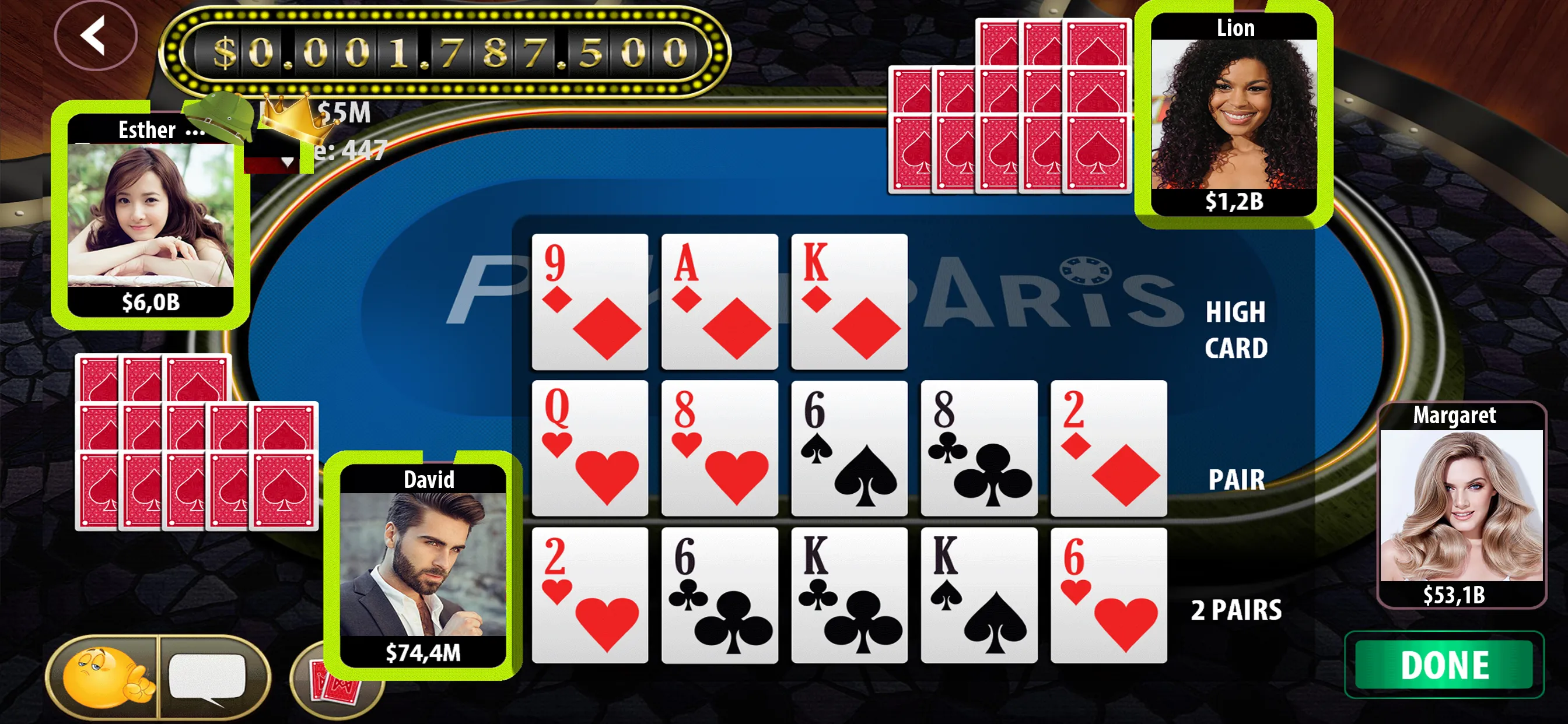 Poker Paris: Tien Len & Phom | Indus Appstore | Screenshot