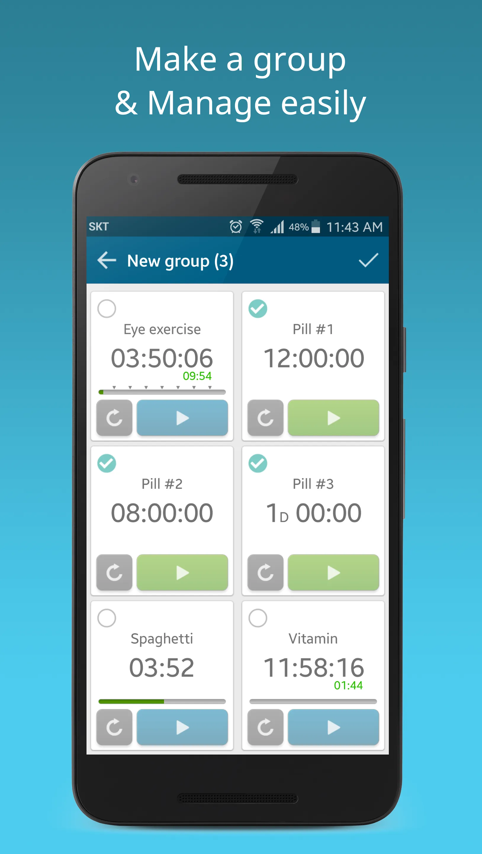 Multi Timer StopWatch | Indus Appstore | Screenshot