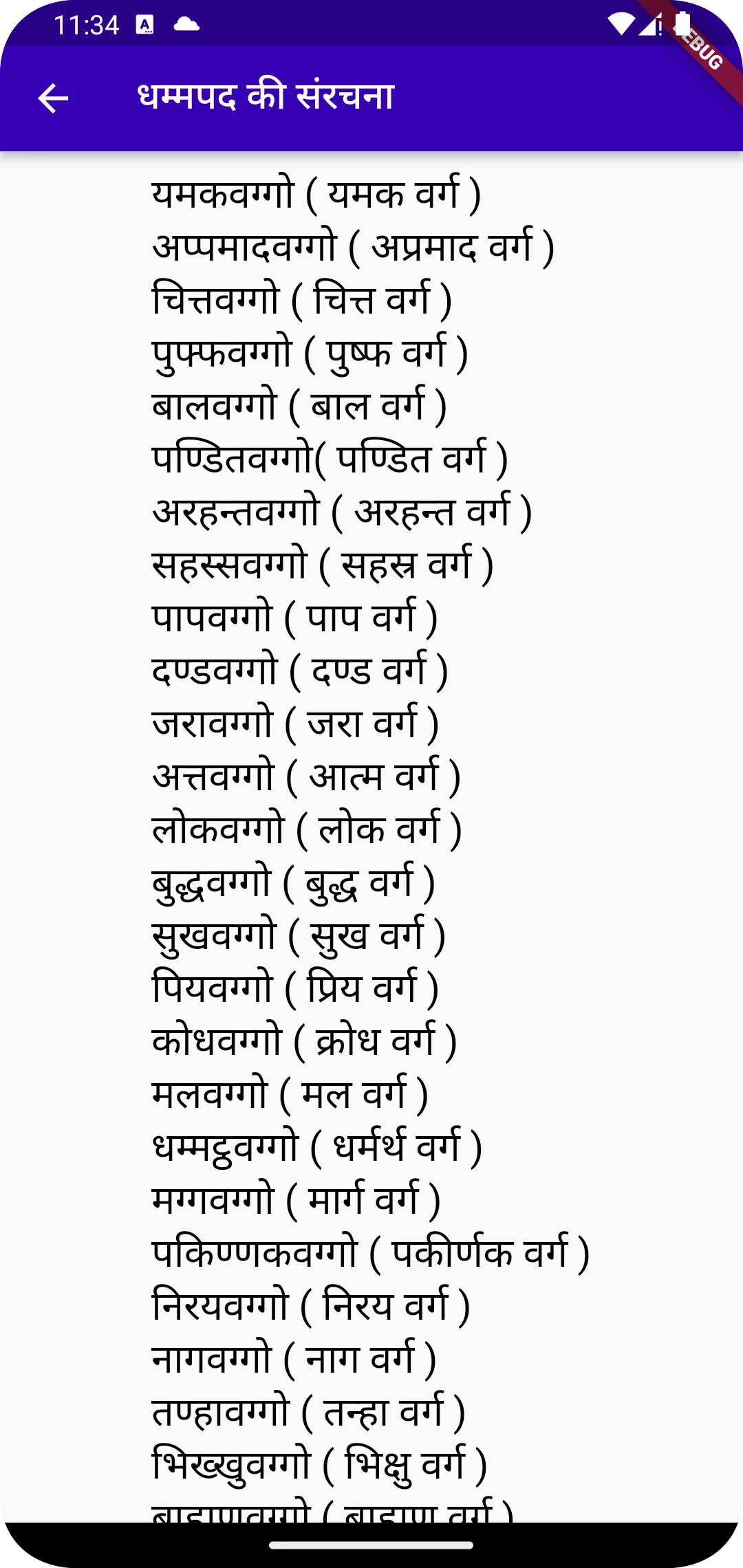 Dhammapada Hindi | Indus Appstore | Screenshot