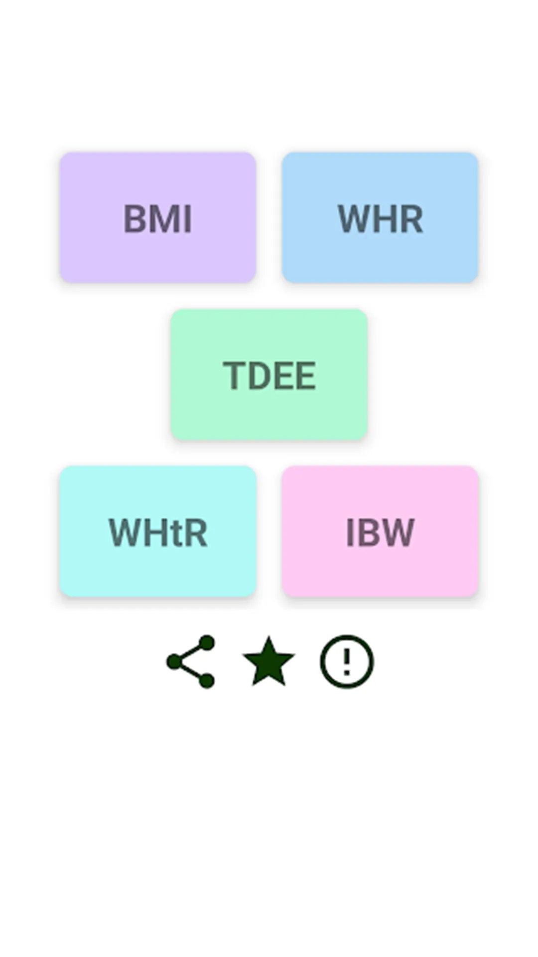 Weight Calculator | Indus Appstore | Screenshot