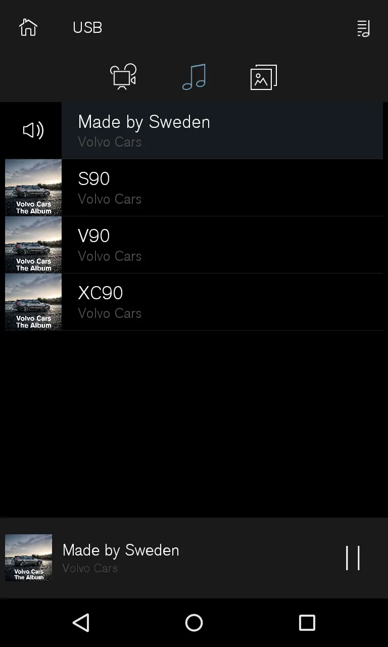 Volvo Cars Media Server | Indus Appstore | Screenshot