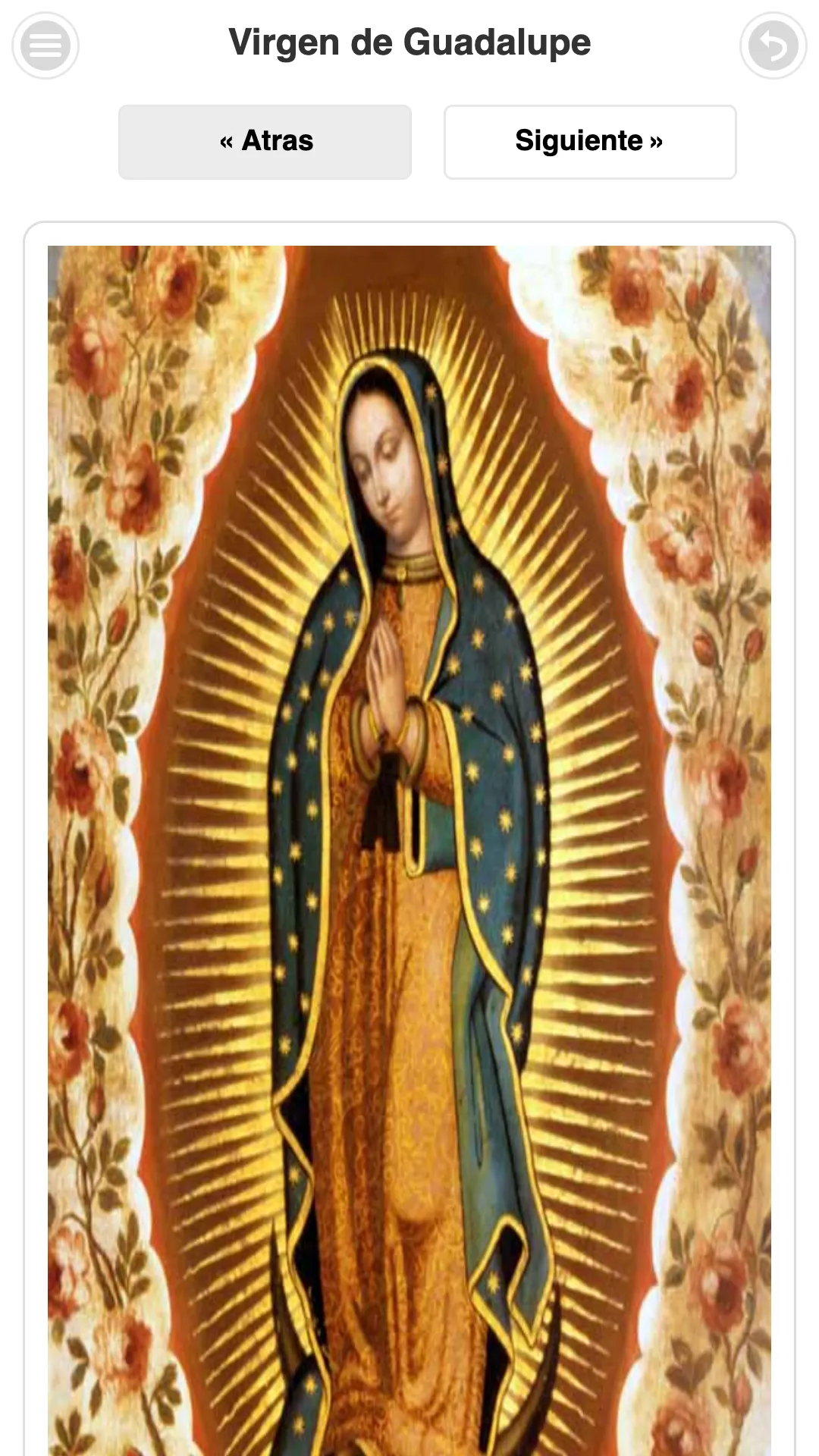 Virgen de Guadalupe | Indus Appstore | Screenshot