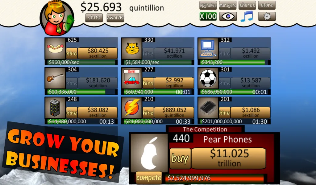 King of Cash! Business Sim | Indus Appstore | Screenshot