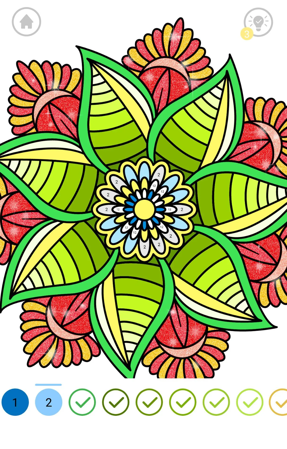 Mandala Coloring Antistress | Indus Appstore | Screenshot