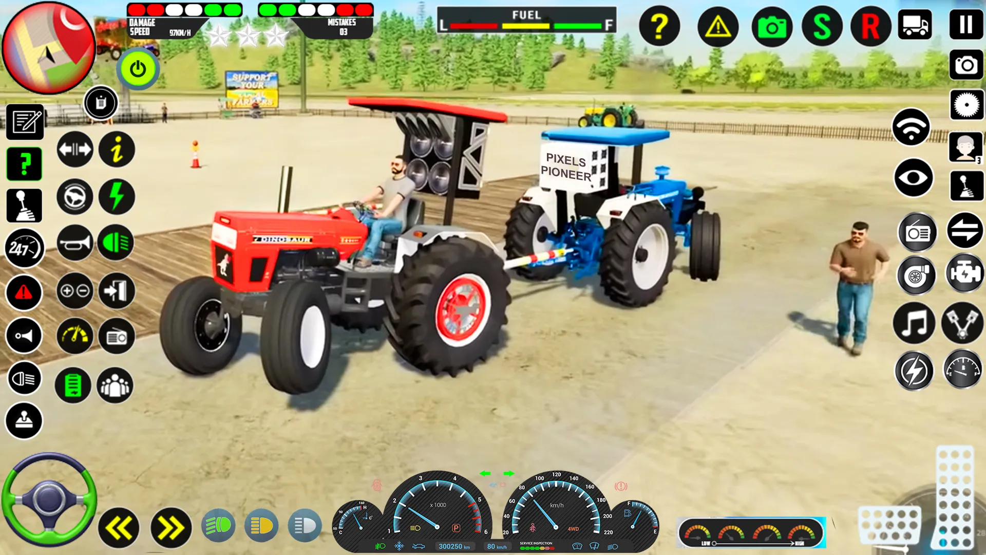 Tractor game 3d Indian Tractor | Indus Appstore | Screenshot