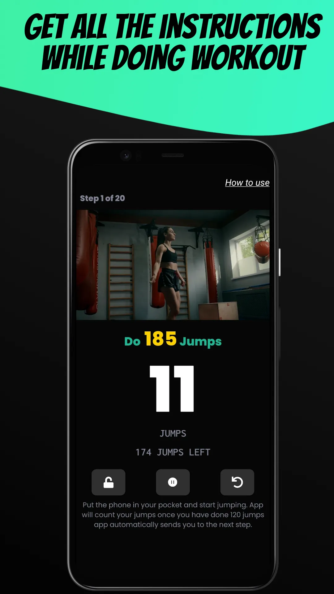 Jump Rope Counter with Calorie | Indus Appstore | Screenshot