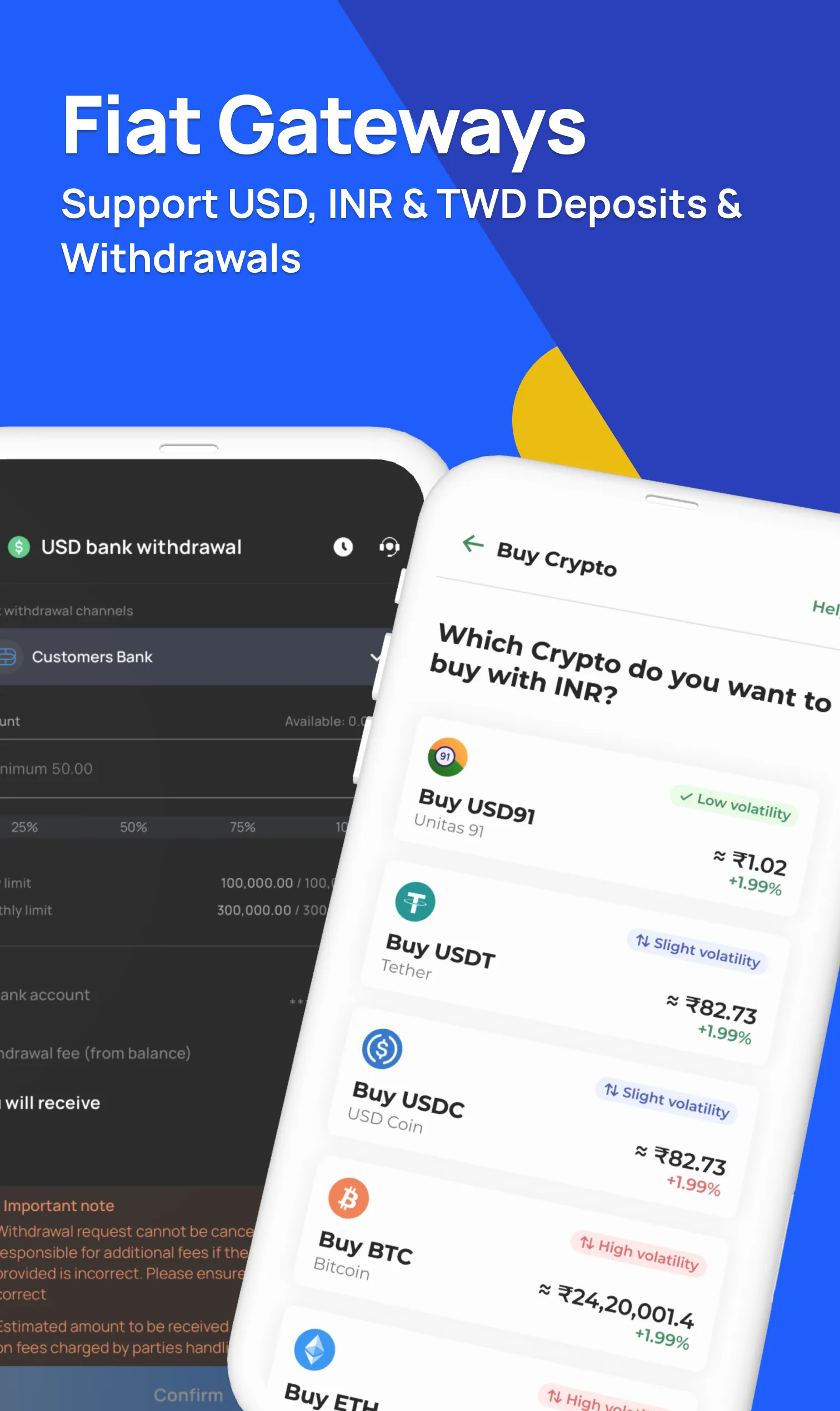 XREX:Buy Crypto,Bitcoin & USDT | Indus Appstore | Screenshot