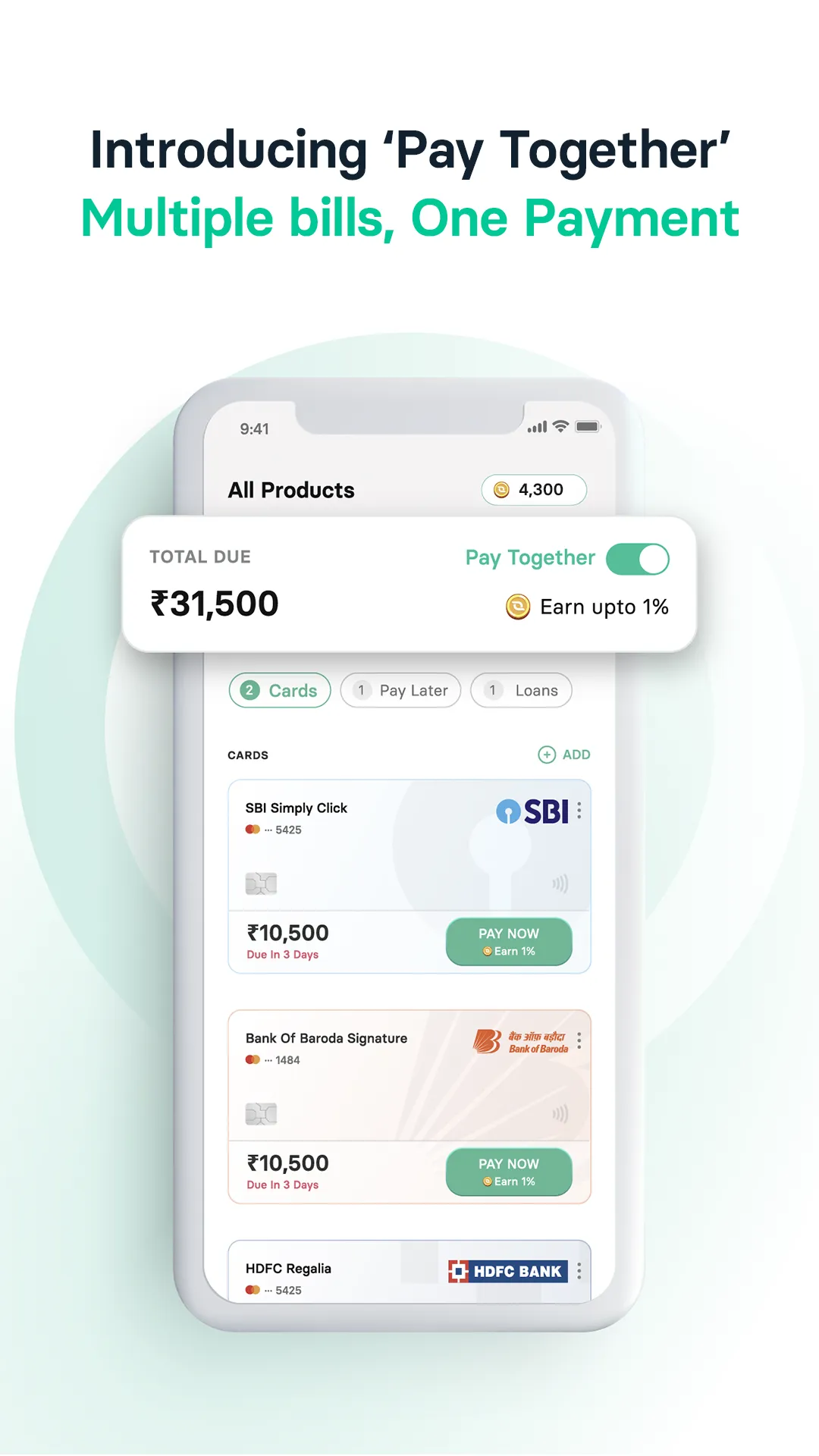 CheQ: Credit Bill Payments | Indus Appstore | Screenshot