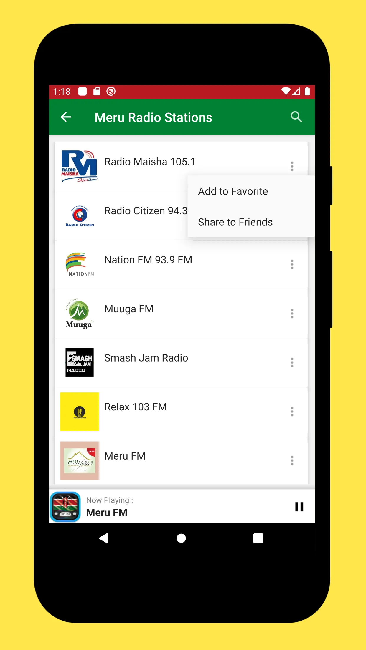 Radio Kenya + Radio Kenya FM | Indus Appstore | Screenshot