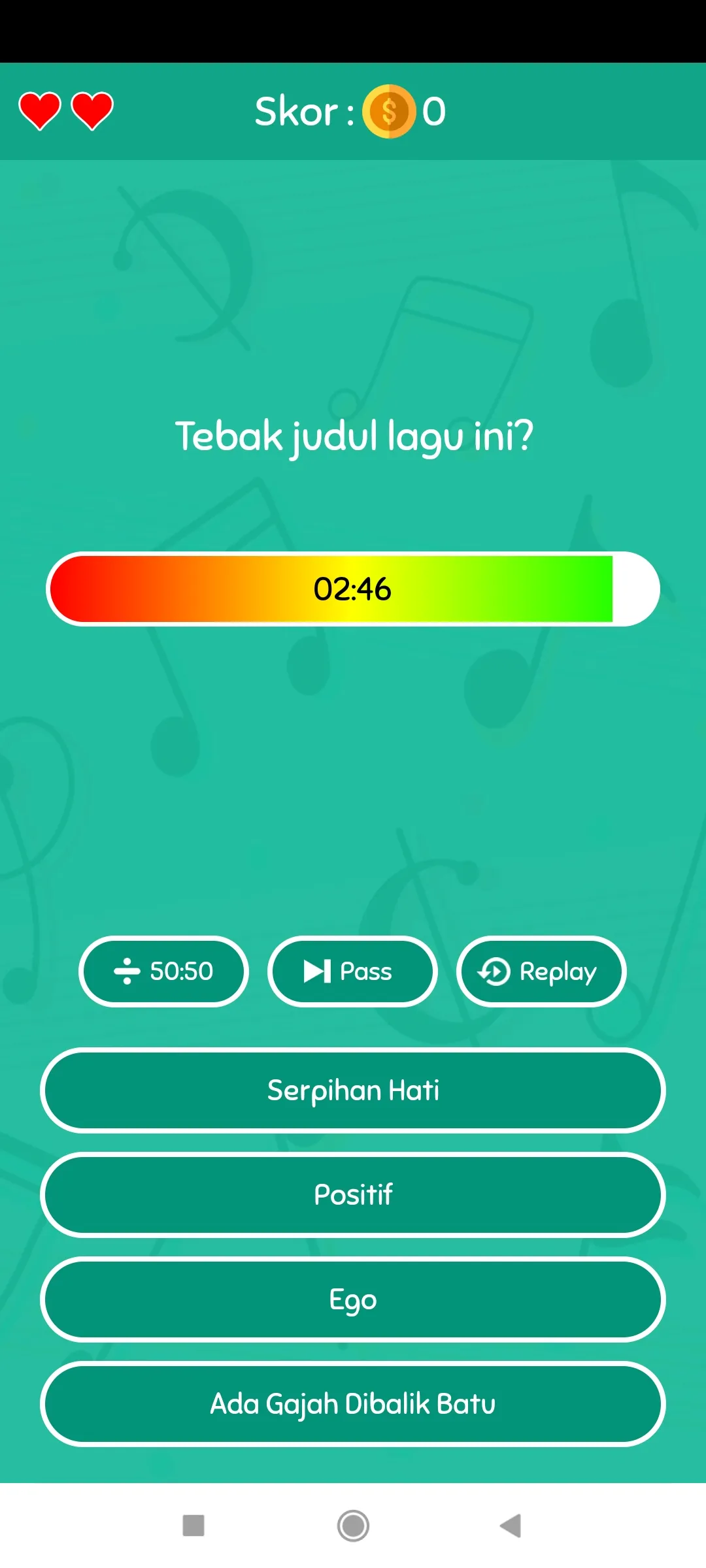 Game Tebak Lagu | Indus Appstore | Screenshot