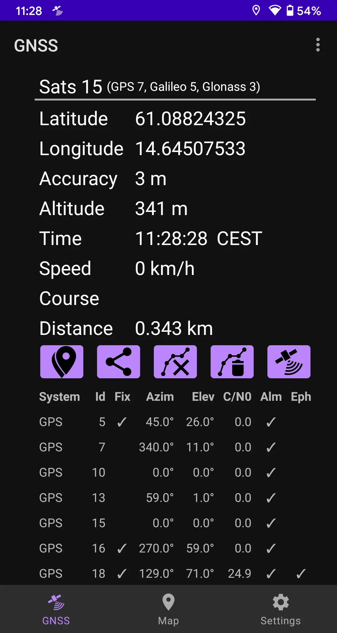 GNSS Viewer | Indus Appstore | Screenshot