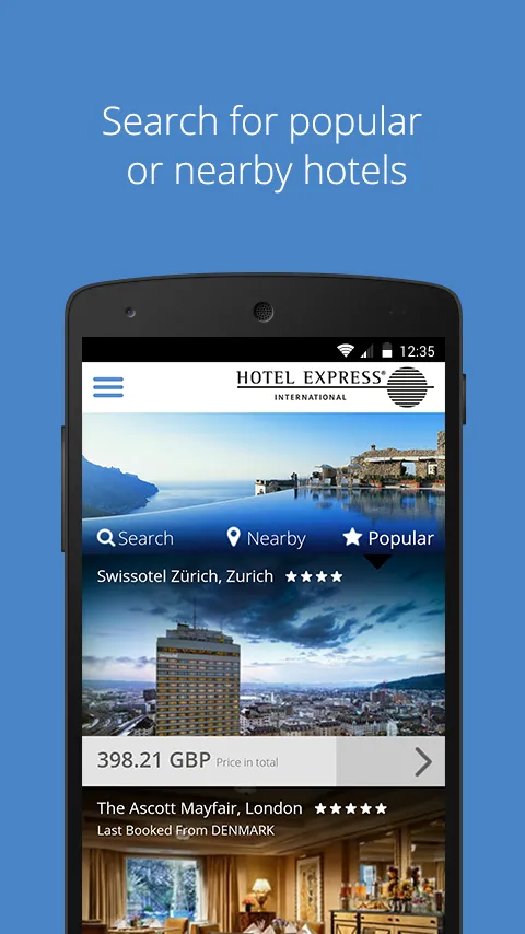 HEI Online Hotel Reservations | Indus Appstore | Screenshot