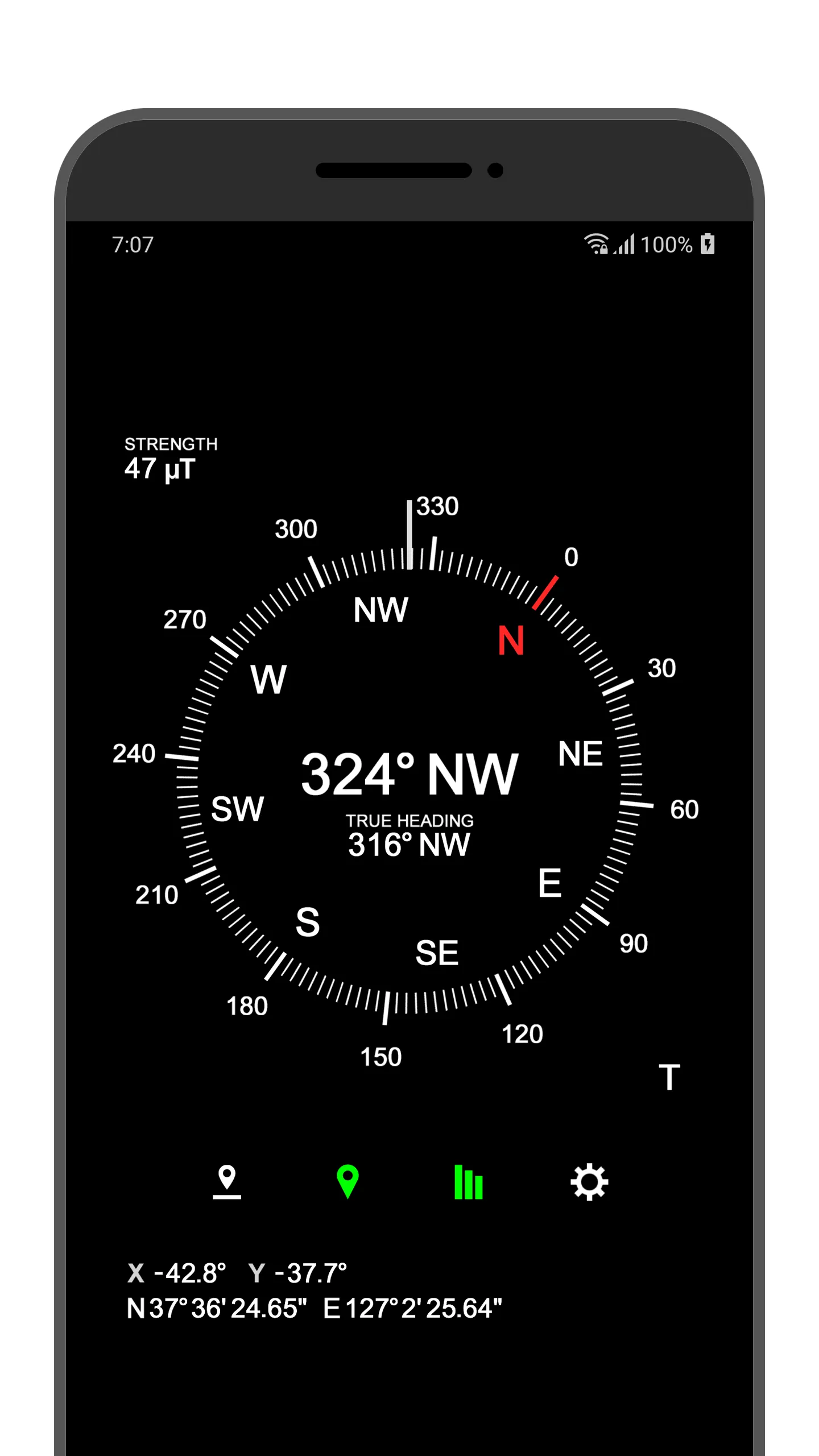 Accurate Compass | Indus Appstore | Screenshot