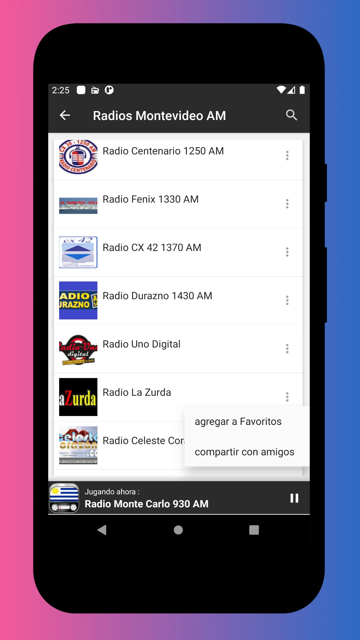 Radio Uruguay FM: Radio Online | Indus Appstore | Screenshot