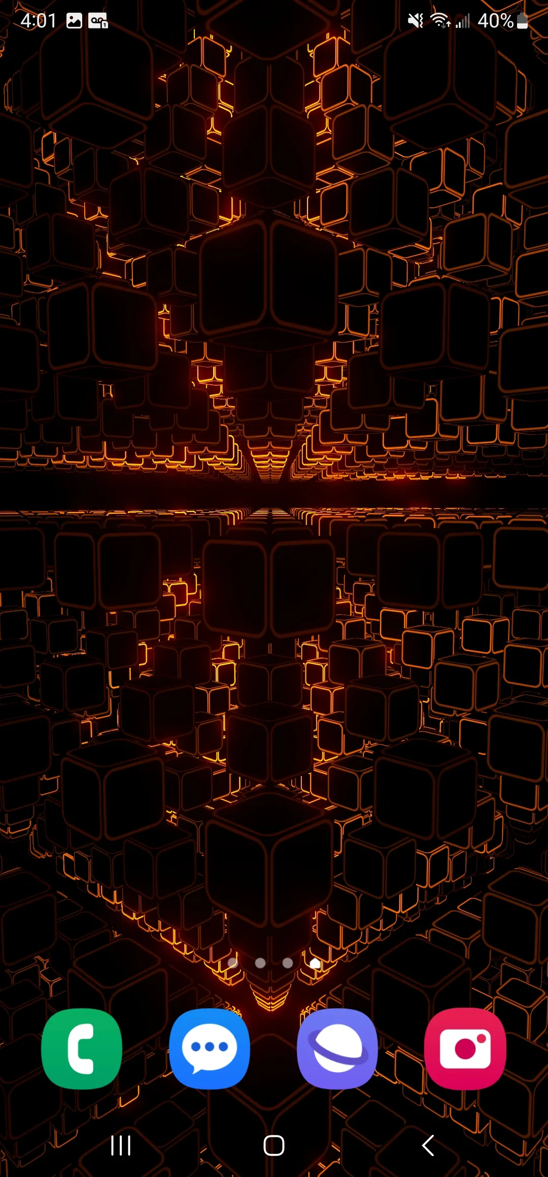 Infinity Cubes Live Wallpaper | Indus Appstore | Screenshot