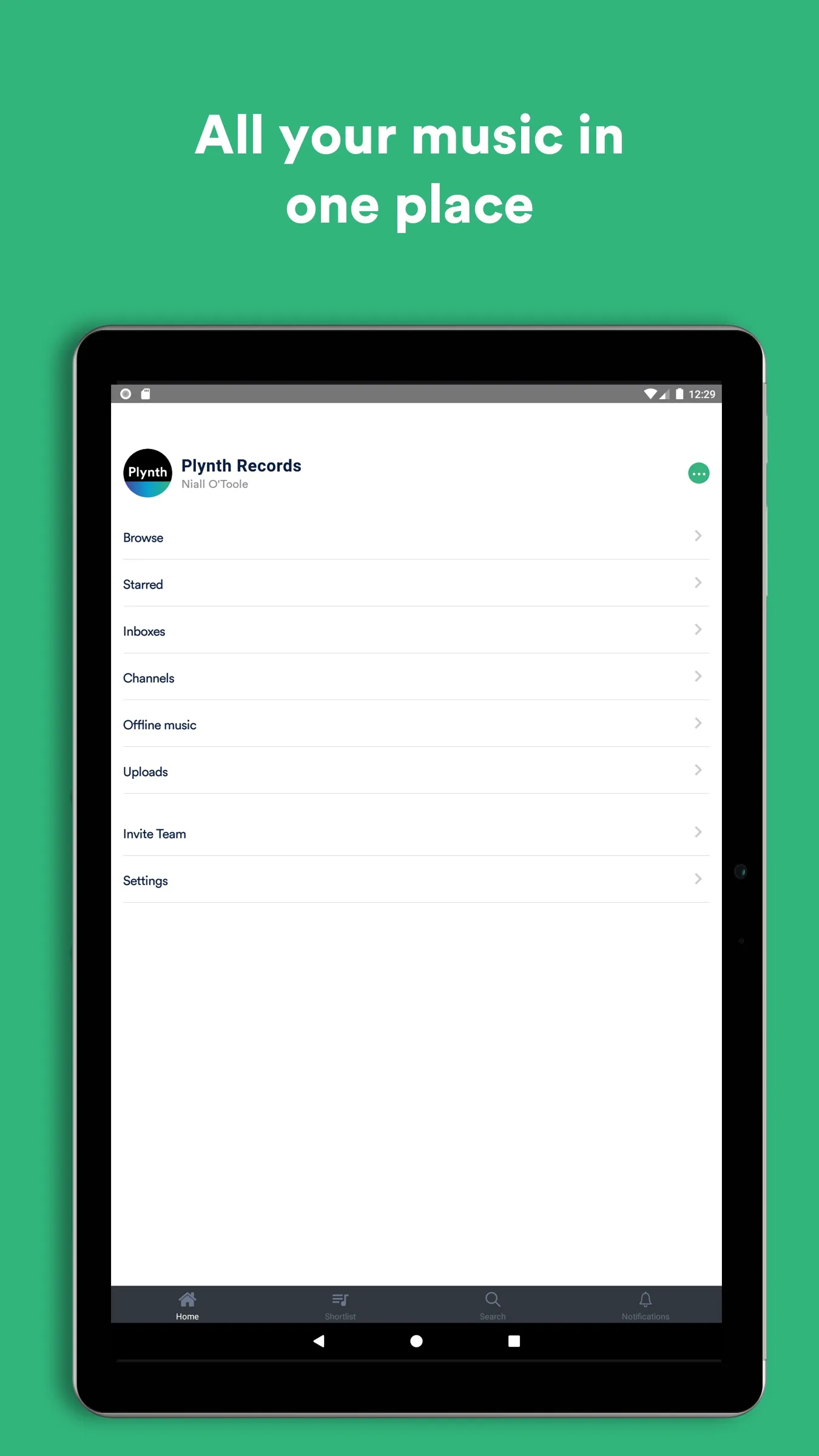 DISCO Music Management | Indus Appstore | Screenshot