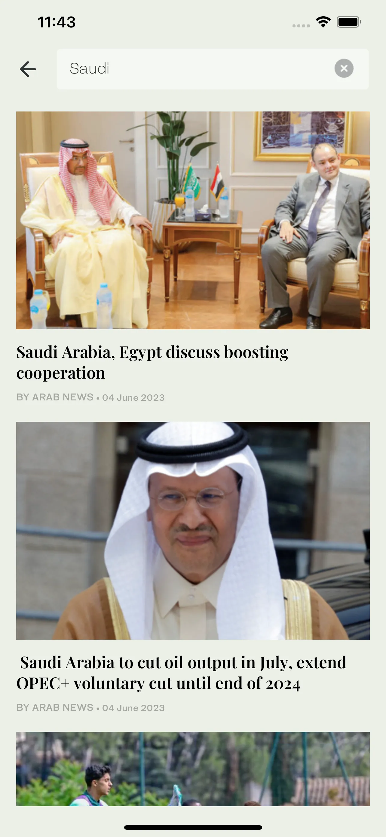 Arab News | Indus Appstore | Screenshot