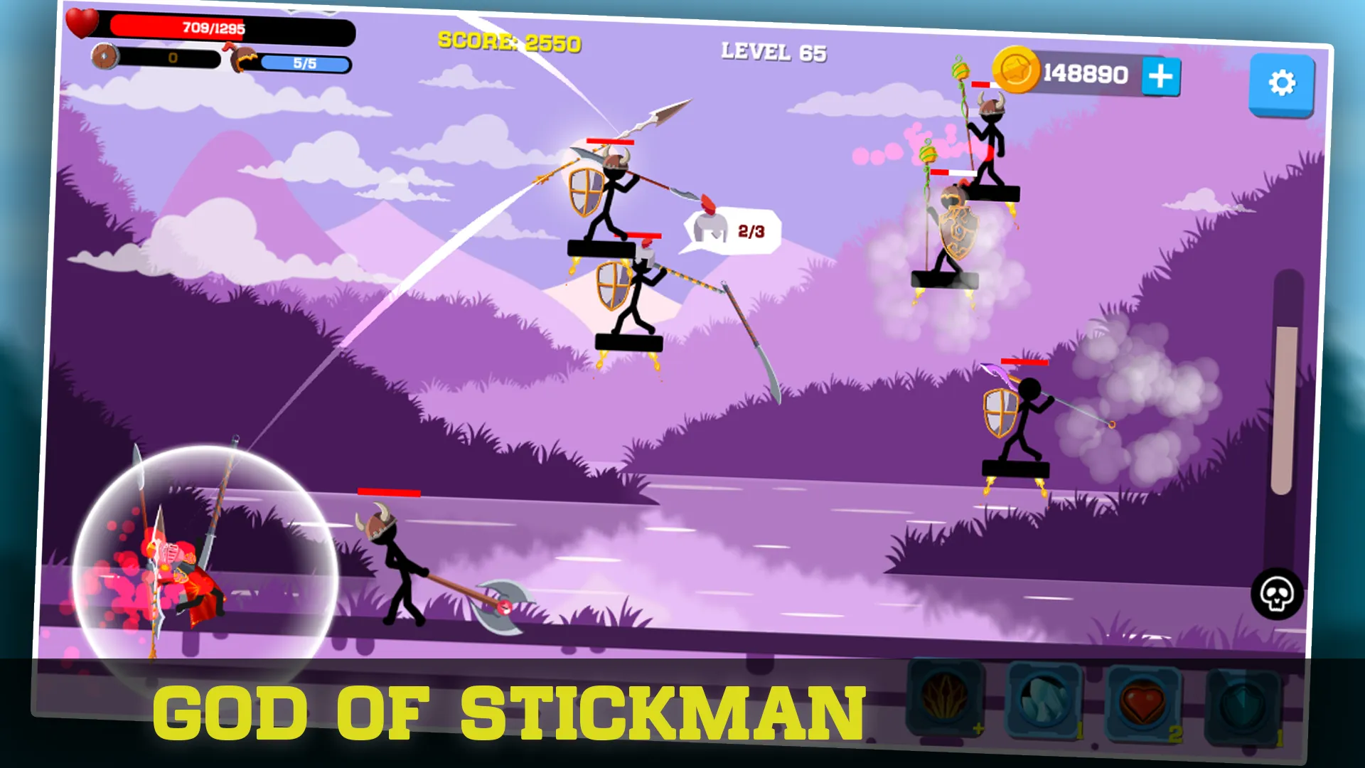 Stickman Archer: Spear Warrior | Indus Appstore | Screenshot