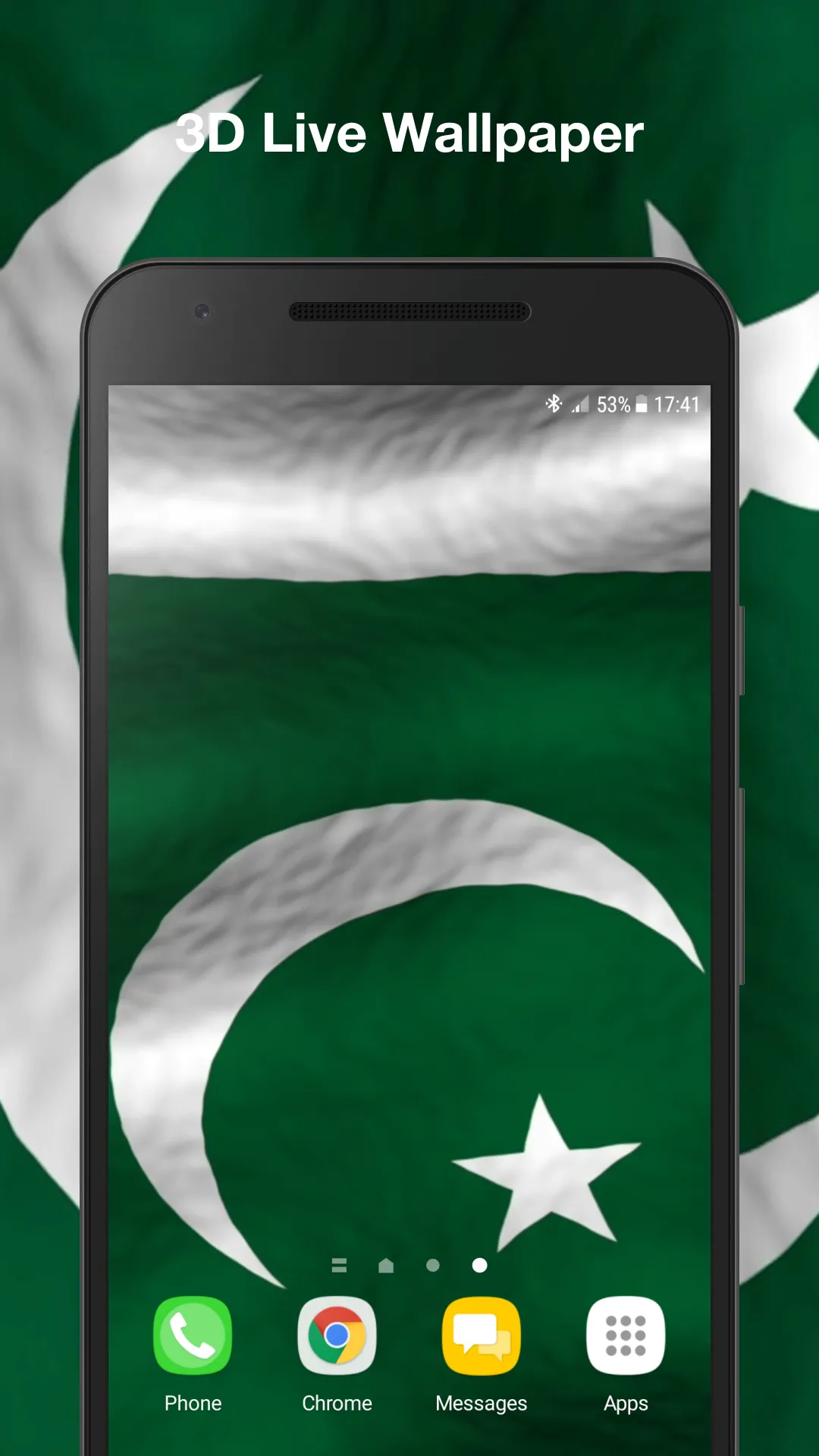 3d Pakistan Flag Wallpaper | Indus Appstore | Screenshot