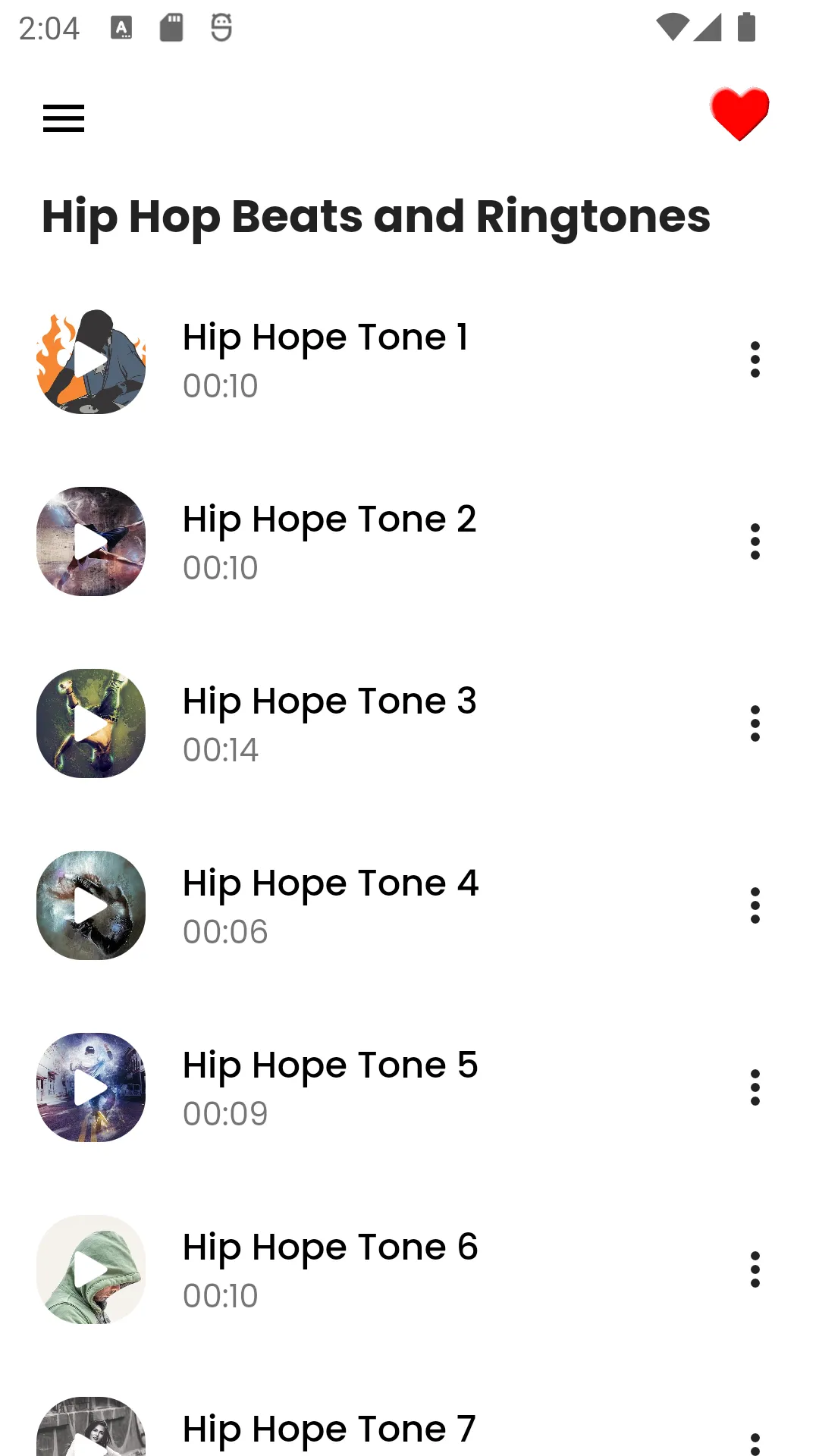 Hip Hop Beats and Ringtones | Indus Appstore | Screenshot