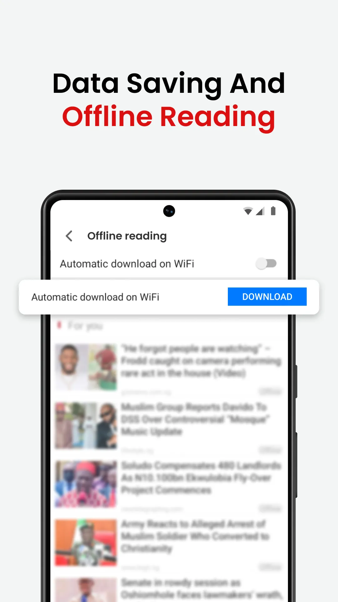 Opera News: breaking & local | Indus Appstore | Screenshot