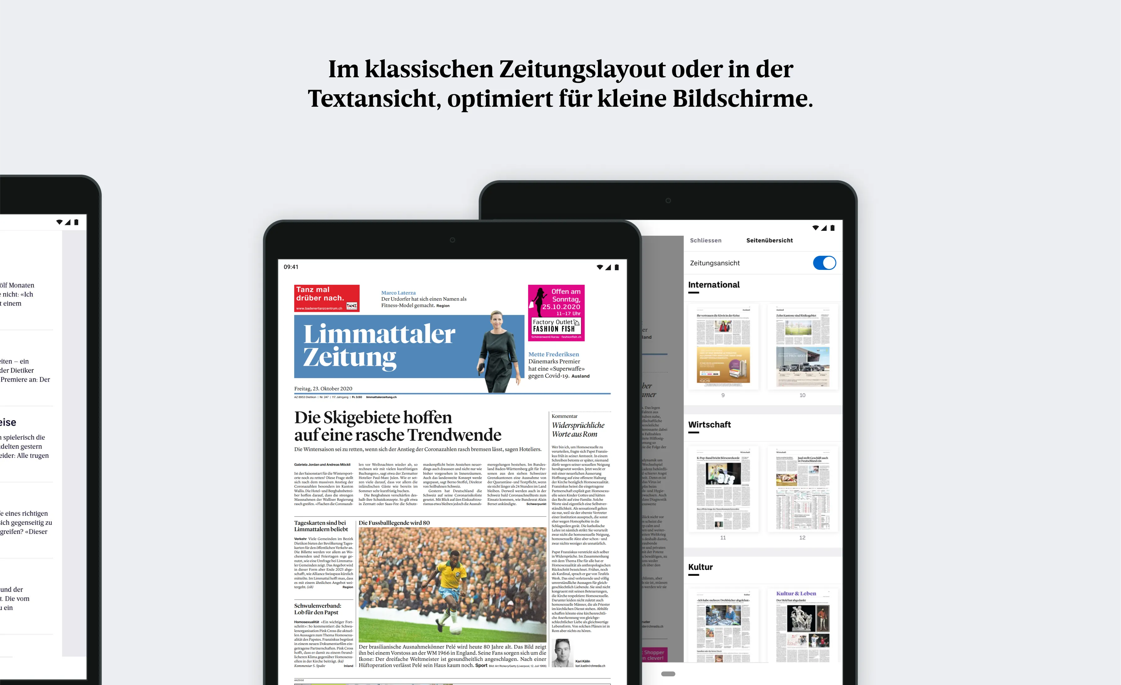 Limmattaler Zeitung E-Paper | Indus Appstore | Screenshot