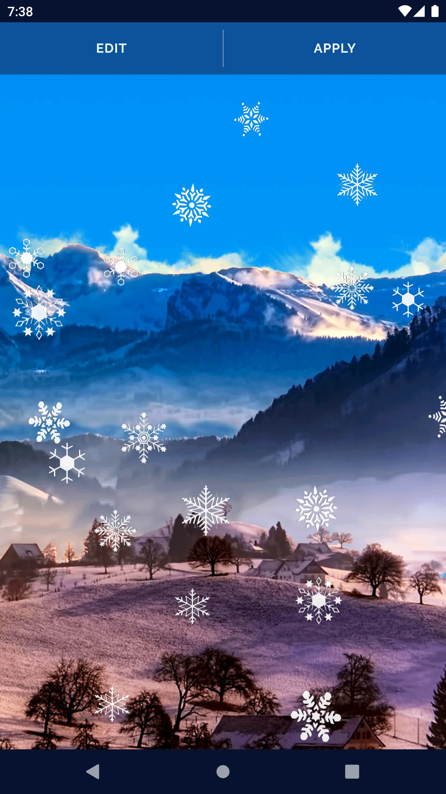 Winter Forest Snow Wallpapers | Indus Appstore | Screenshot