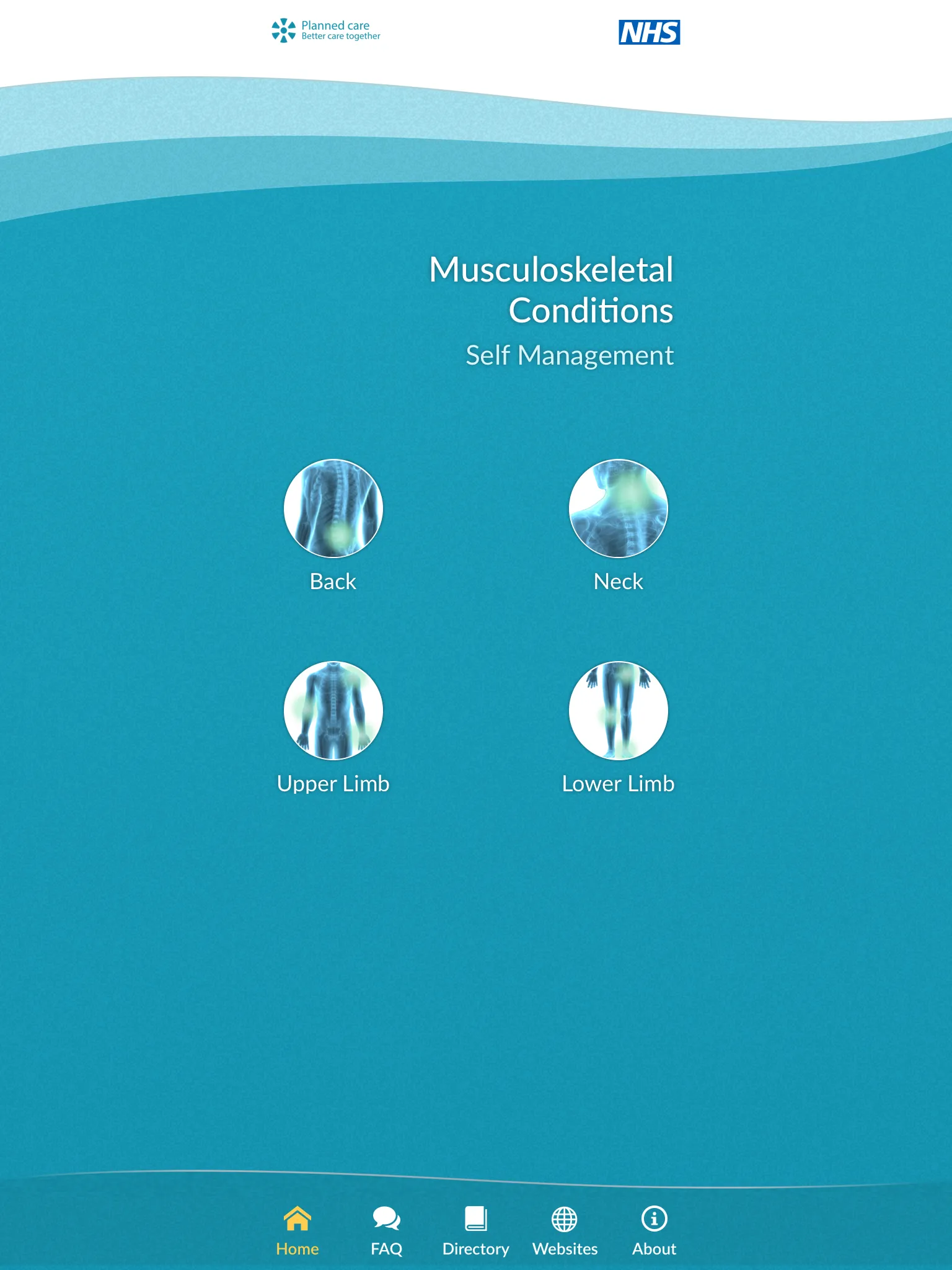 Musculoskeletal (MSK) Self-Car | Indus Appstore | Screenshot