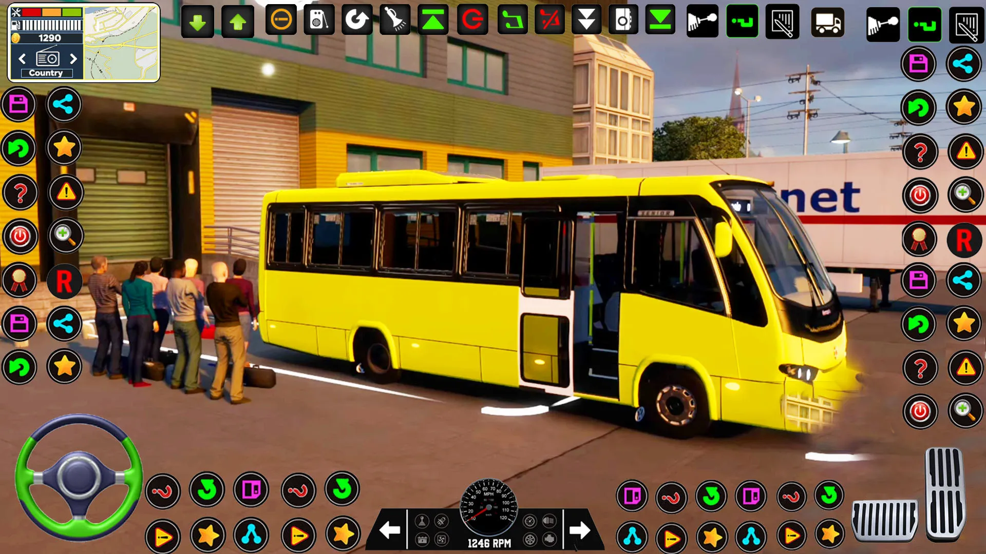 Mini Coach Bus Game: Euro Bus | Indus Appstore | Screenshot